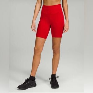 NWT - Lululemon Base Pace HR Short 8” - Dark Red